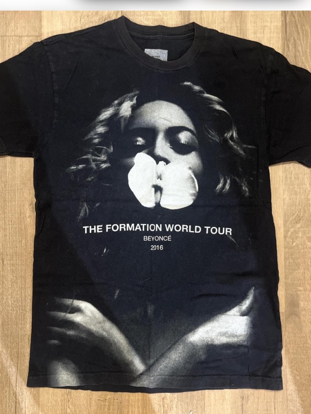 Beyoncé The Formation World Tour 2016 Black Graphic Tee